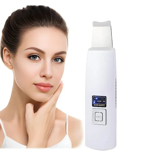 Ultraschall-Gesichtshautwäscher Reiniger Mitesser Akne Entfernung Gesichts-Spa-Vibrationsmassagegerät Ultraschall-Peeling Schönheitsgerät
