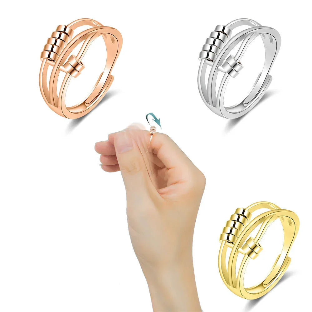 Kreativer verstellbarer Spinner-Ring