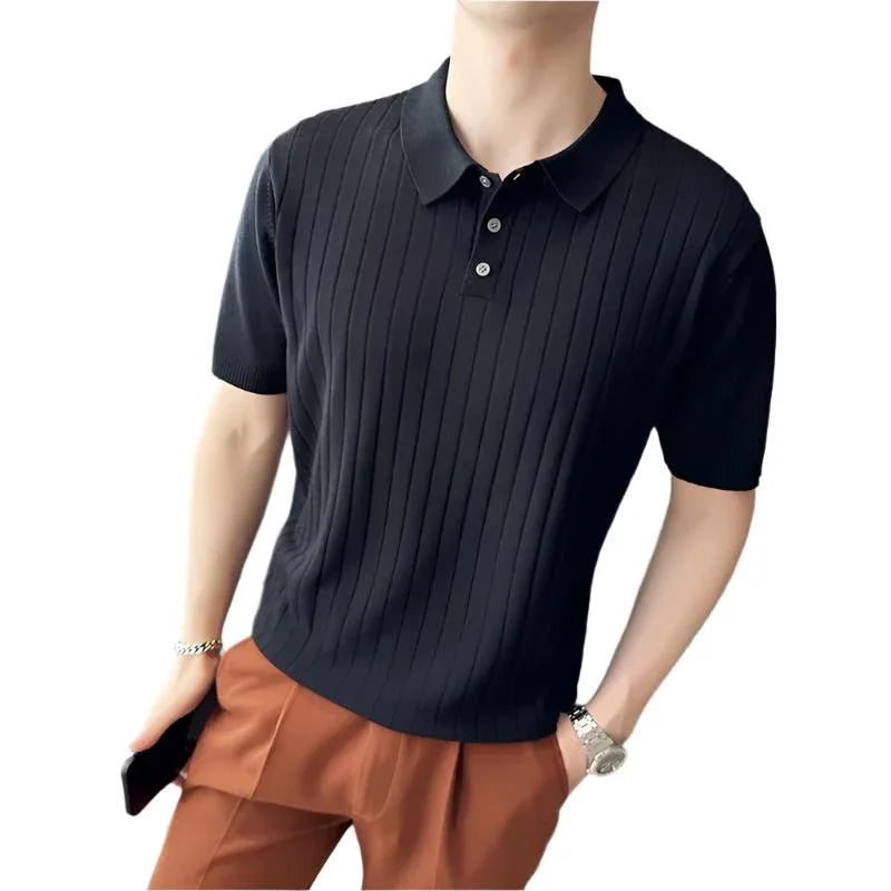 Lässiges Poloshirt mit Knöpfen