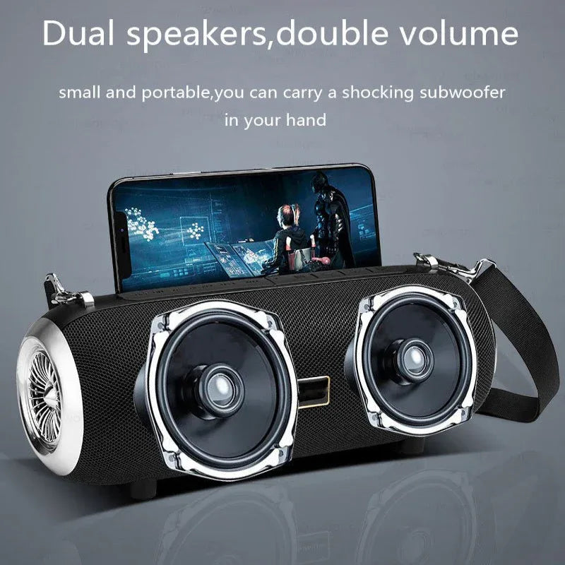 F666 Mini Bluetooth Lautsprecher TWS Tragbarer Kleinlautsprecher FM Handy-Ständer