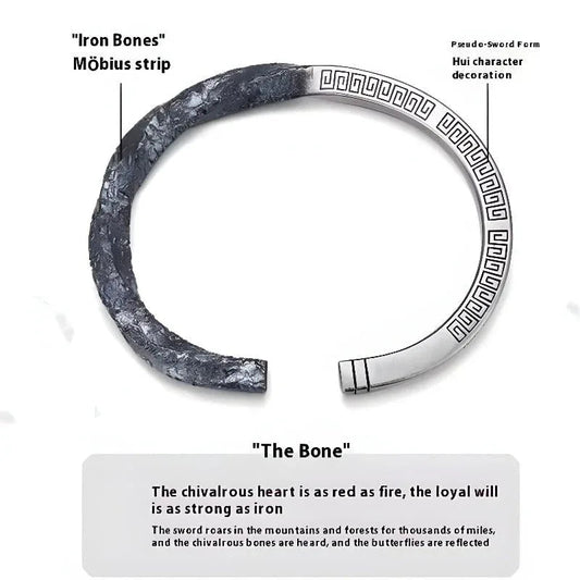 Men's Open Silver Bracelet