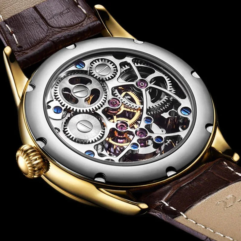 Herren-Tourbillon-Automatikuhr