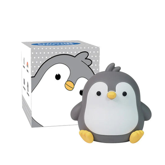 Baby Pinguin Kleines Nachtlicht Nachttisch-Silikon-Tischlampe