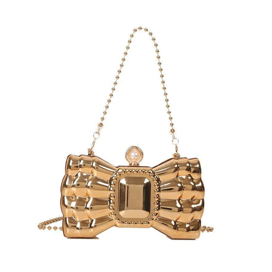 Schmetterlingsförmige Kettenhandtasche für Damen