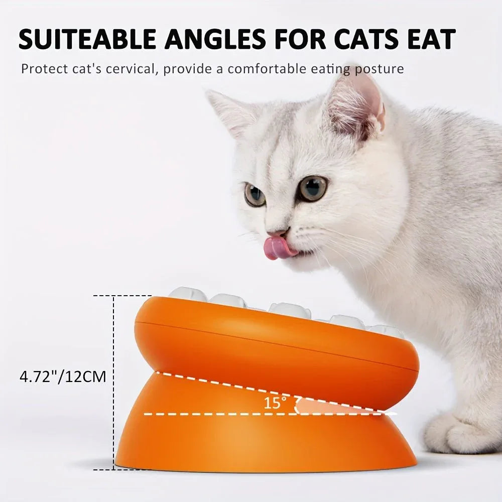 Interaktives Puzzle für Katzen, Futterspender-Spielzeug für Haustiere