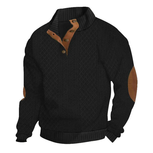Gestrickte Langarm-Pullover
