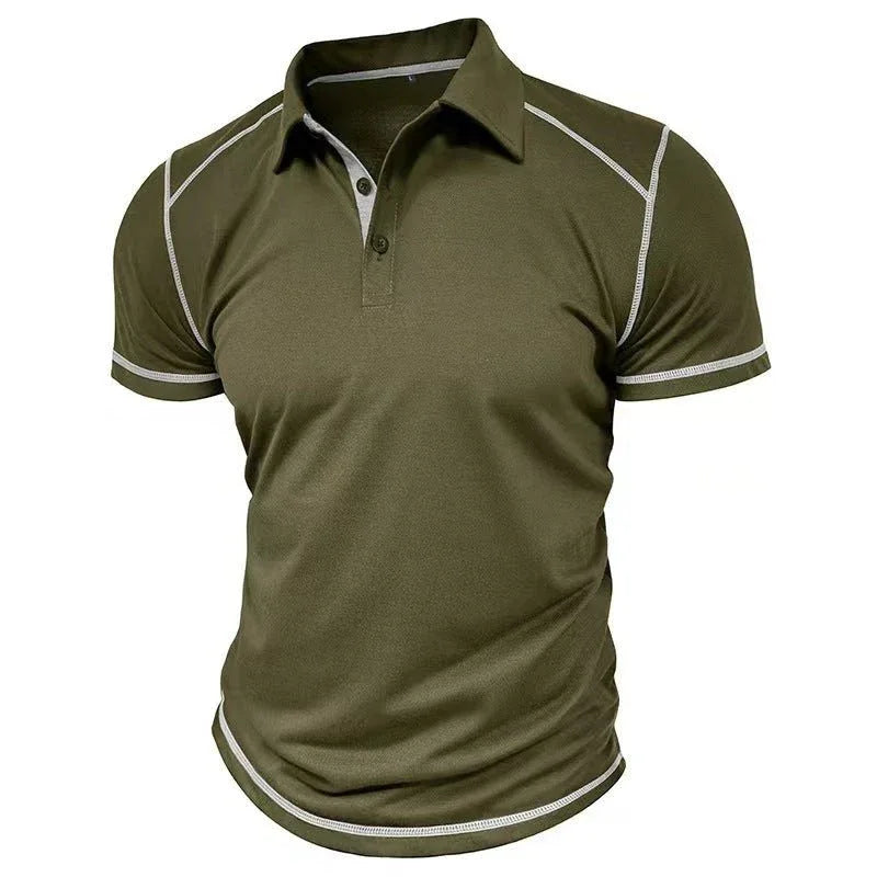 Elegantes Herren-Poloshirt mit kurzen Ärmeln
