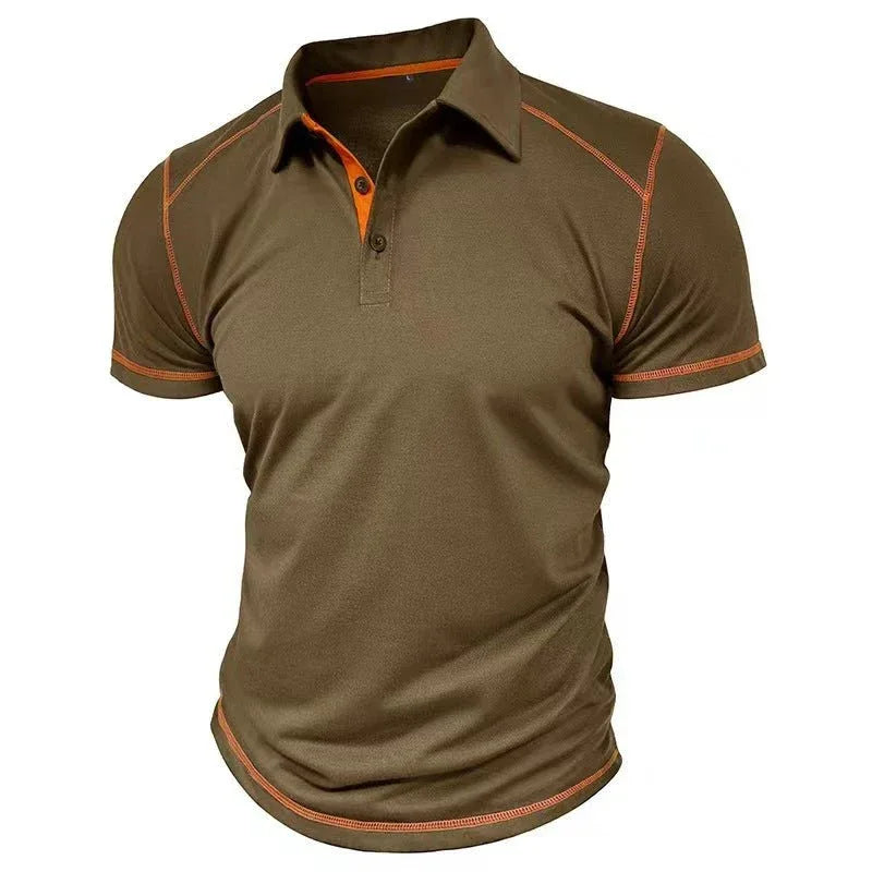 Elegantes Herren-Poloshirt mit kurzen Ärmeln