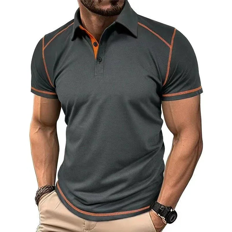 Elegantes Herren-Poloshirt mit kurzen Ärmeln