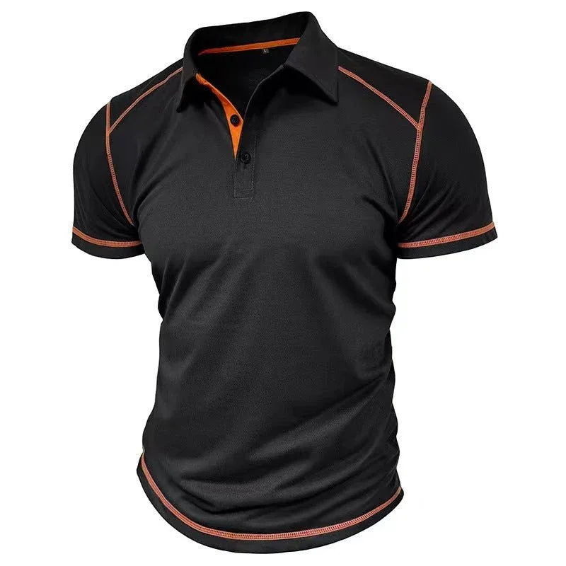 Elegantes Herren-Poloshirt mit kurzen Ärmeln