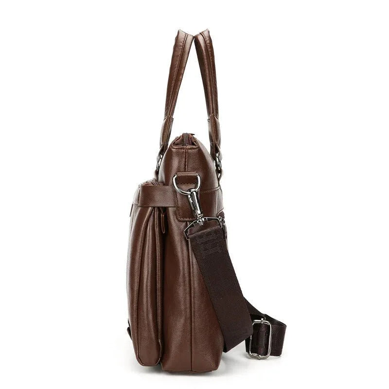 Herren Laptoptasche Aktentasche Umhängetasche