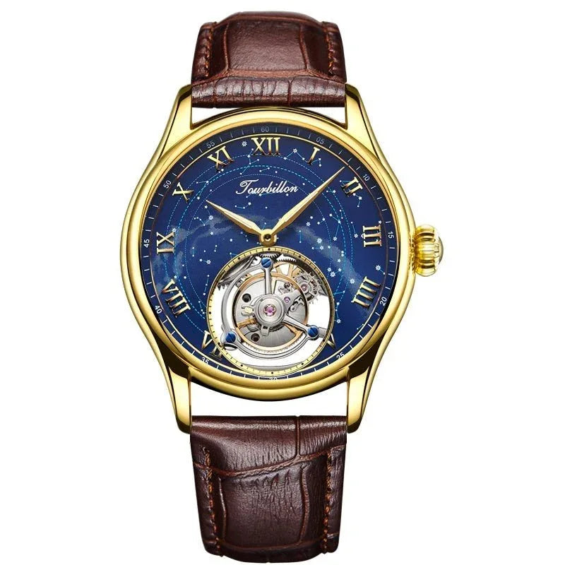 Herren-Tourbillon-Automatikuhr