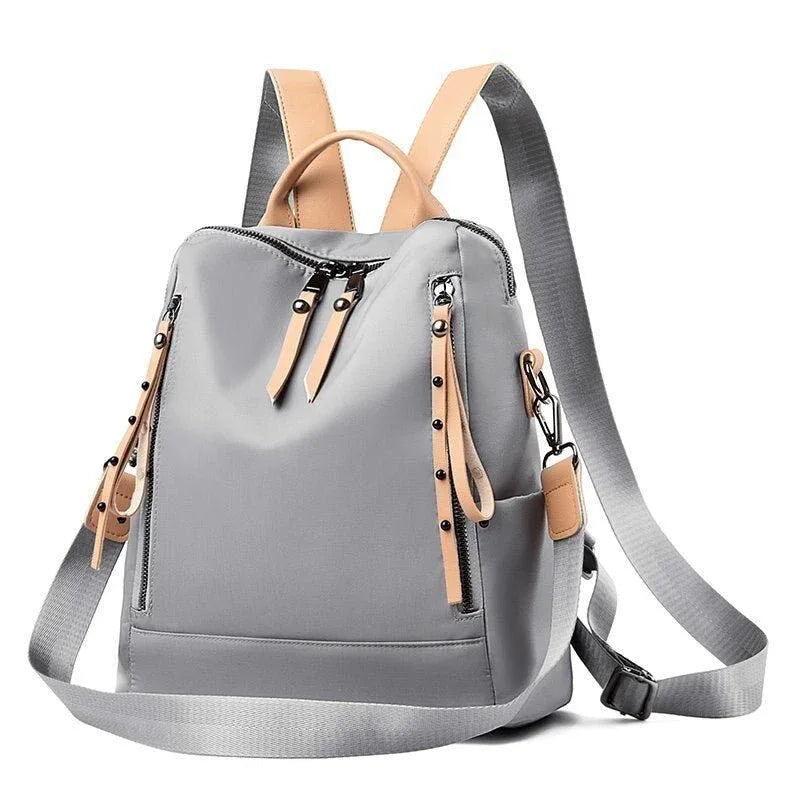 Oxford Stoff Rucksack für Damen mit abnehmbarem Schultergurt