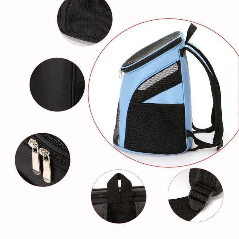 Tragbarer Outdoor-Hunde-Katzen-Haustierträger-Rucksack