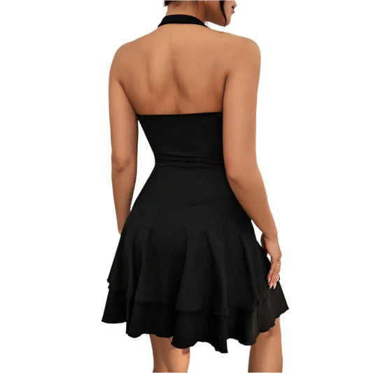 Schlankes Neckholder-Kleid für Damen