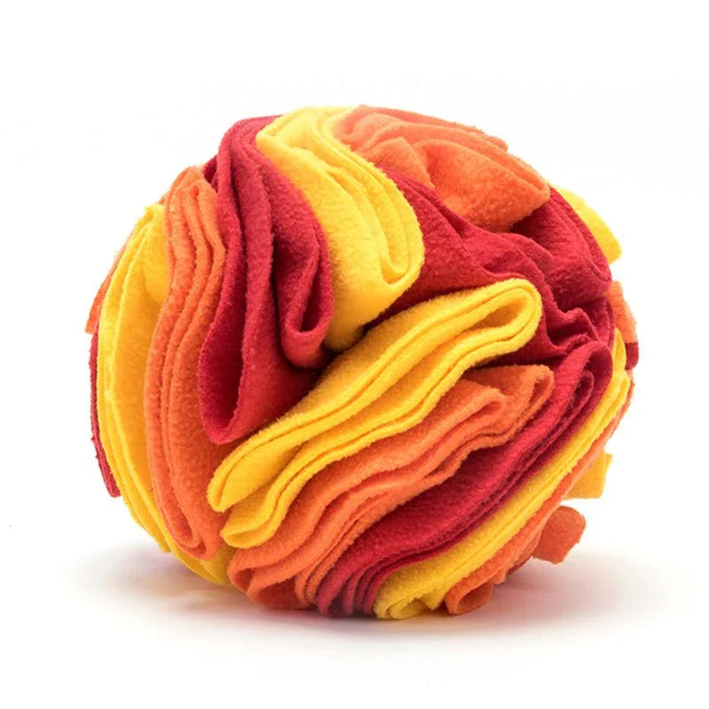 Snuffle Ball Interactive Mental Stimulating Puzzle For Stress Relief Dog Toys