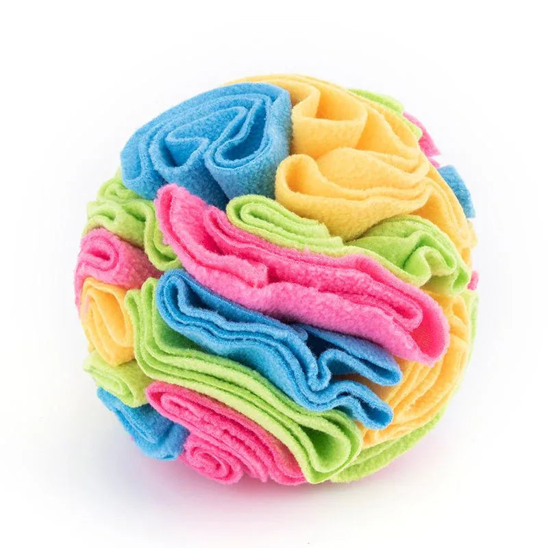 Snuffle Ball Interactive Mental Stimulating Puzzle For Stress Relief Dog Toys